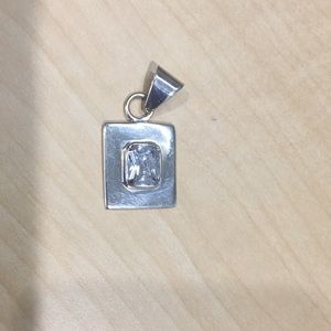 Silpada CZ solid sterling silver pendant